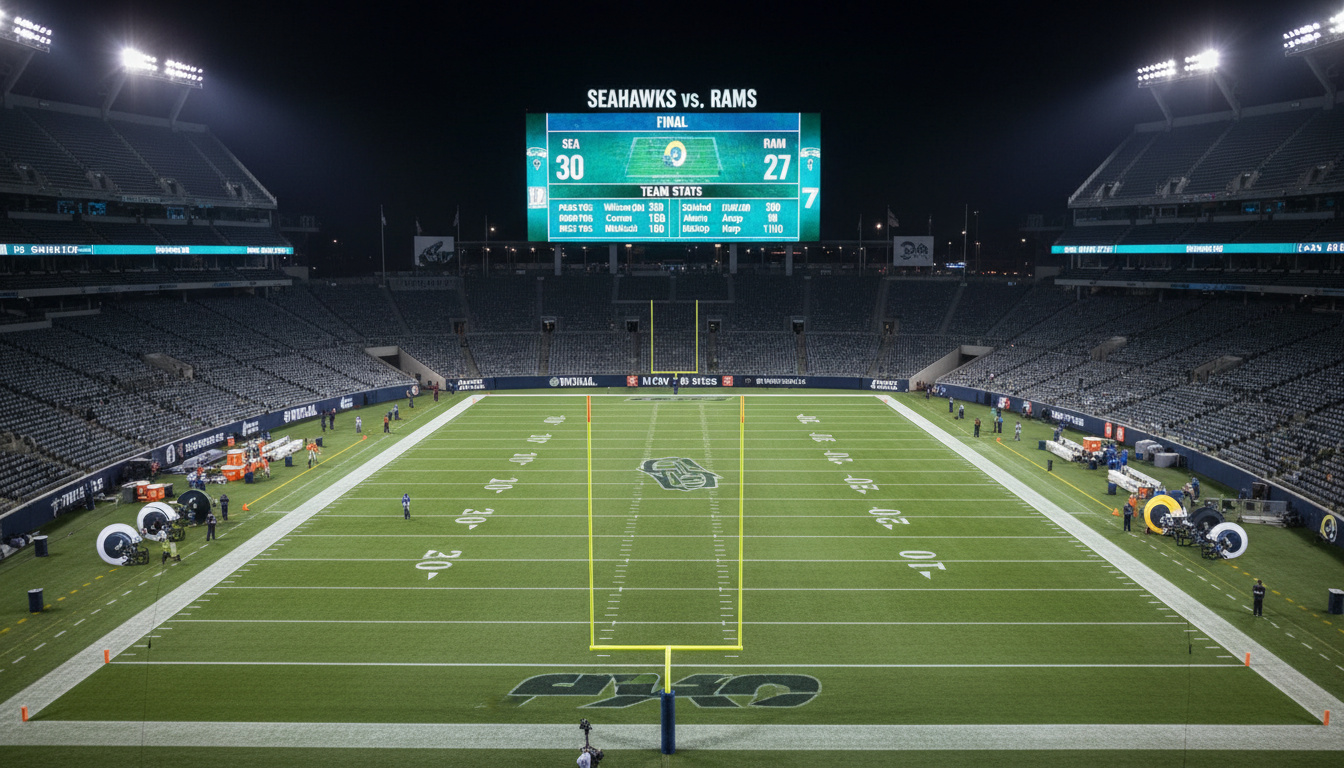 Seahawks Rams Stats Seahawks vs Los Angeles Rams Match Player Stats - Box Score & Key ...